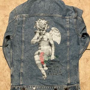 H&M Young Thug Denim Jacket 2018 SIZE XS